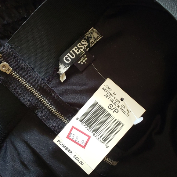 GUESS Metallic Mini Skirt - Picture 4 of 5